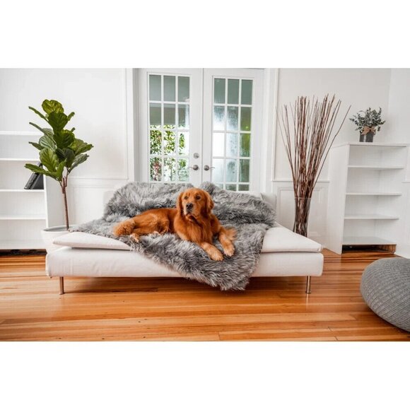 Paw.com PupProtector Original 60"x50" Charcoal Grey waterproof throw blanket NEW - Picture 13 of 16